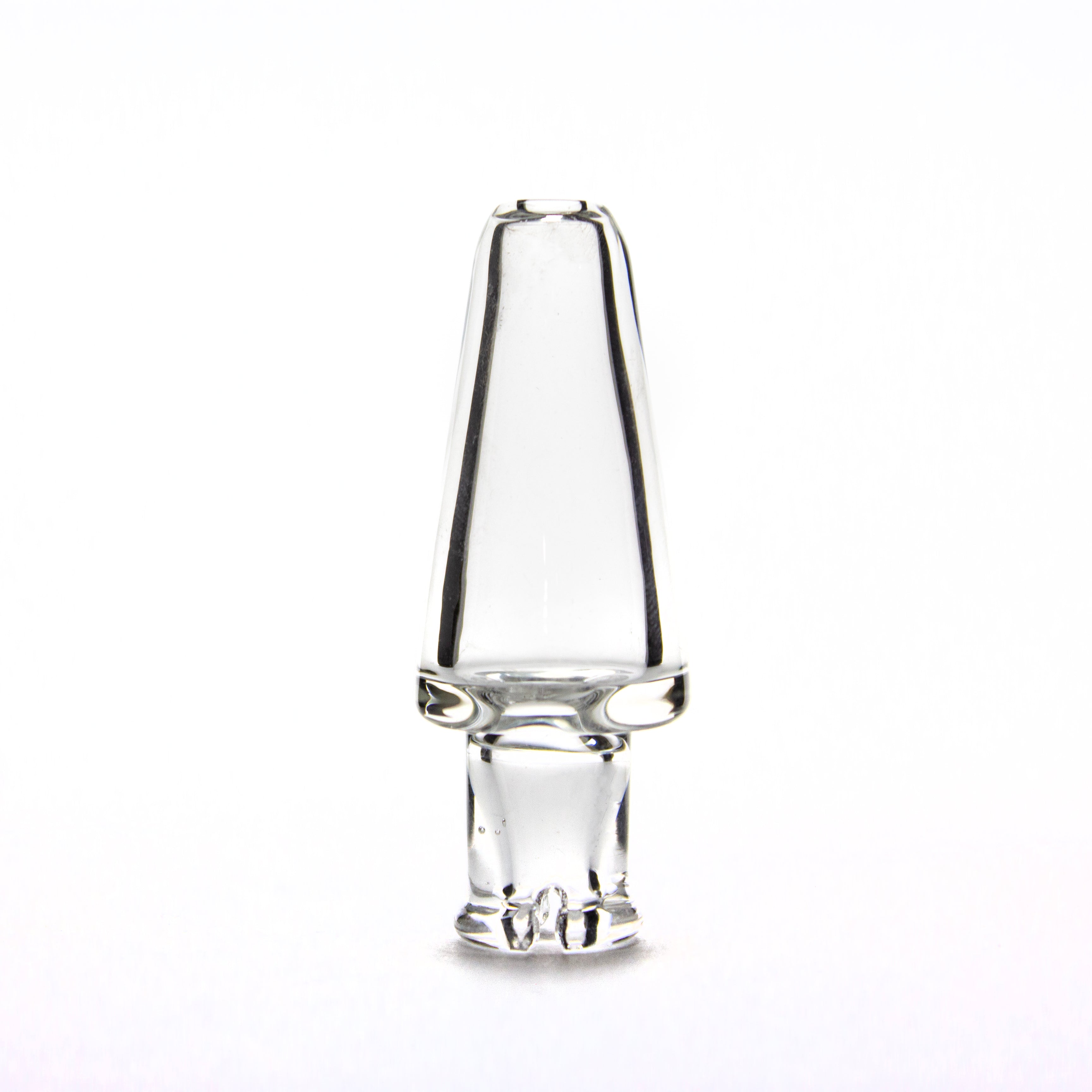 Just Dew It Glass Clear Pivot Mouthpiece #JDI01 - Planet Caravan